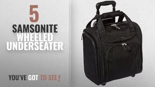 Top 10 Samsonite Wheeled Underseater [2018]: Samsonite Wheeled Underseater Small, Black, One Size