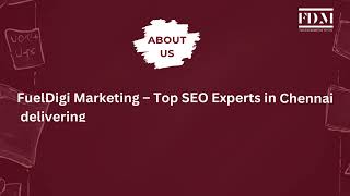 SEO Experts in Chennai - FuelDigi Marketing
