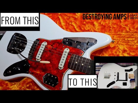 HOW TO TAKE A FENDER JAGUAR APART: In 30 minutes