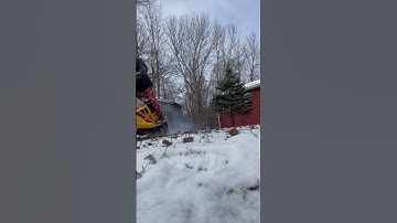 First ride #shorts #skidoo #snowmobiling #sledding #firstsnow