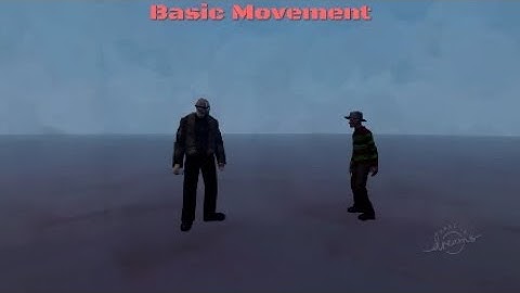 Dreams PS4- 2D Fighter Concept: MKX Jason Voorhees Showcase