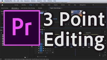 How to use 3 Point Editing iN Premiere Pro CC 2020