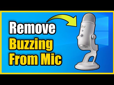 How to Remove Buzzing and Static Noise From Microphone on Windows 10 (Easy Method)