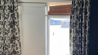 Joydeco  No-Drill Blackout Roller Shades Review | Tension-Mount Install + Before/After