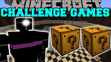 Minecraft: JEFFREY CHALLENGE GAMES - Lucky Block Mod - Modded Mini-Game