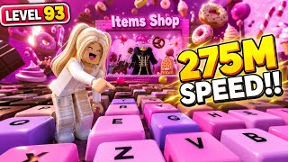Beating STAGE 11 and 12 in +1 Speed Keyboard Escape! (Roblox)