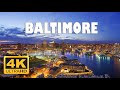 Baltimore, Maryland, USA 🇺🇸 | 4K Drone Footage