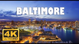 Baltimore, Maryland, USA 🇺🇸 | 4K Drone Footage