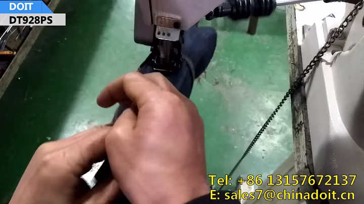 DT928PS DOIT 3 Needle Feed Off The Arm Chain Stitch Sewing Machine With Outside Puller