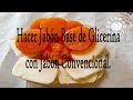 Como hacer jabón base de glicerina a partir de jabón convencional.