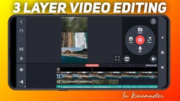 Aesthetic 3 Layer Video Editing in Kinemaster! Kinemaster Tutorial 👌