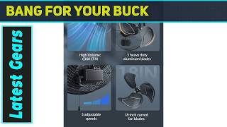iLiving 18" Wall Mounted Fan: The Ultimate Industrial Cooling Solution