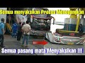 TEREKAM JELAS !!! Bus Mpm Keluar Kapal Dengan penuh Drama || Skill Supir Di uji di Sini !!