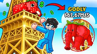 Sube y Salta Desde la Torre para Conseguir BRAINROTS en Roblox...