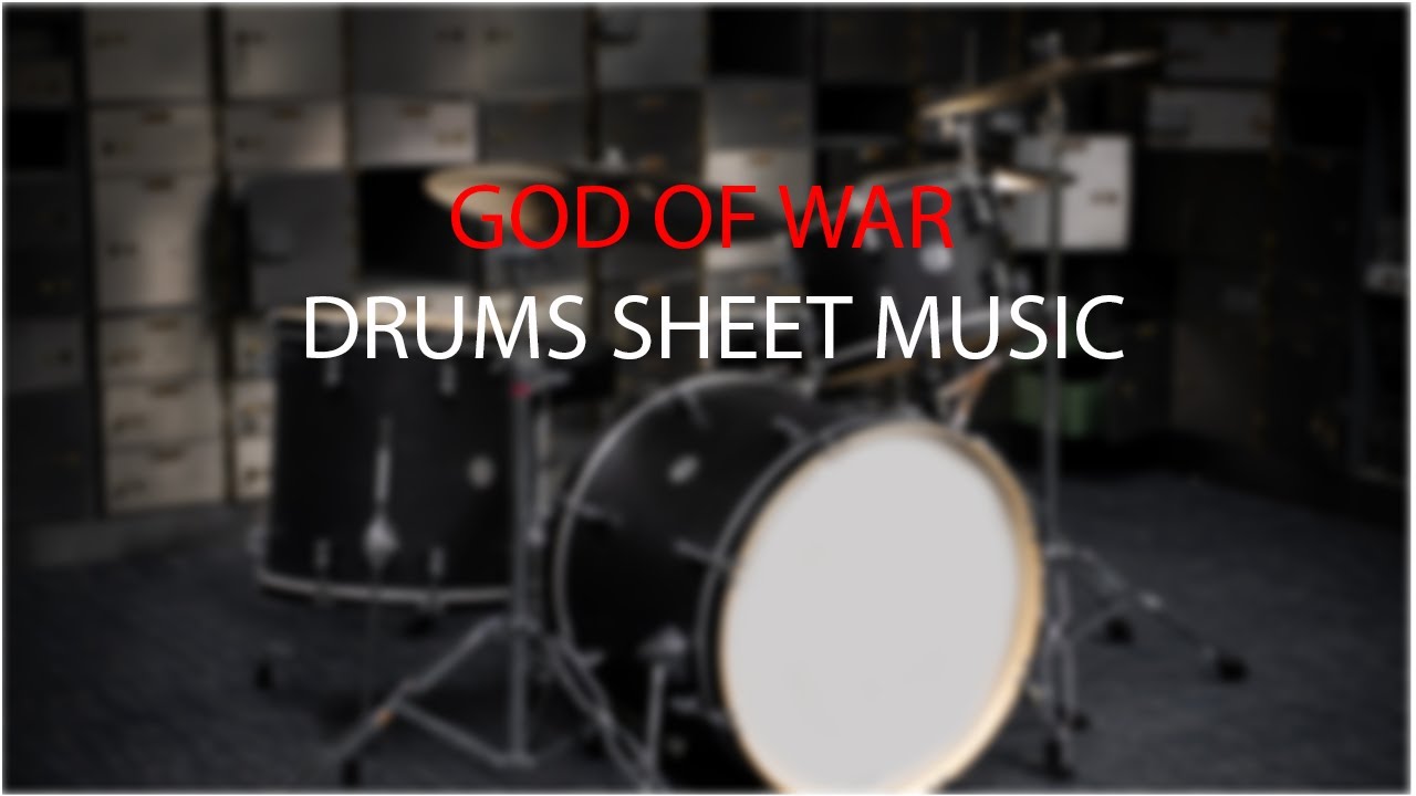 Def Leppard Gods Of War Hysteria Drums Sheet Music (With Download