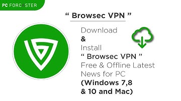 Browsec VPN: How To Install Browsec VPN - Free and Unlimited VPN in PC (Windows 7,8/10 or MAC)