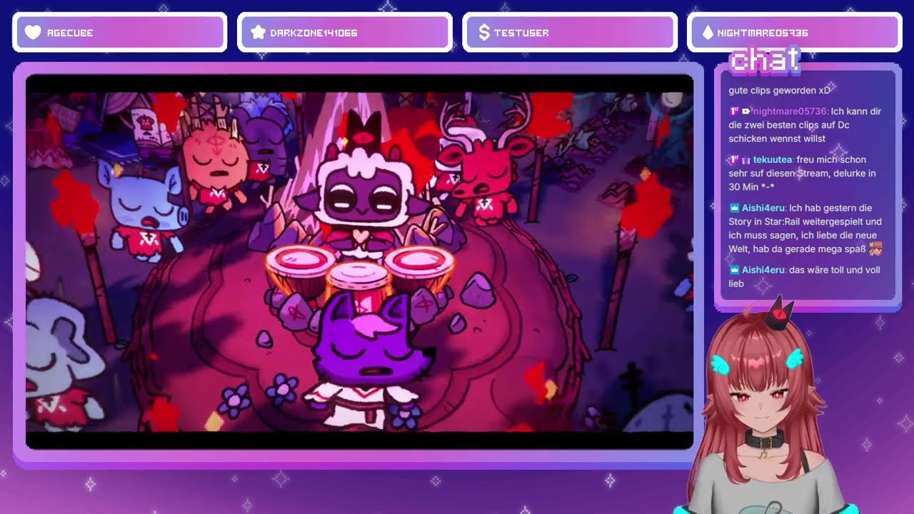 ✨ Chillen mit unserem Kannibalenkult ✨ Post-Game + NEUE EMOTES [Cult of the Lamb #9] [Livestream]