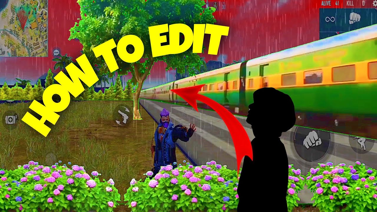 How to edit train effect like flame-R || PS GAMING