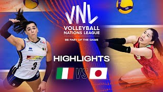 🇮🇹 ITA vs. 🇯🇵 JPN - Highlights Week 3 | Women's VNL 2023