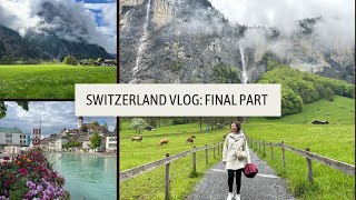Explore Switzerland with us: Lauterbrunnen, Murren and Thun | Vlog #29