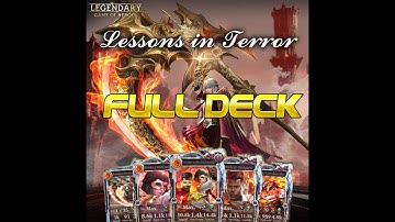 Legendary - Game of Heroes Starting Lessons in Terror. Luck in the  Vault!!