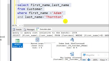 Sql Server - Database index الفهرسة في قواعد البيانات
