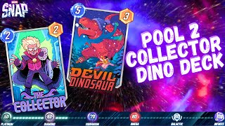 Pool 2 Collector Dino Deck Taking Me to Infinite Marvel Snap