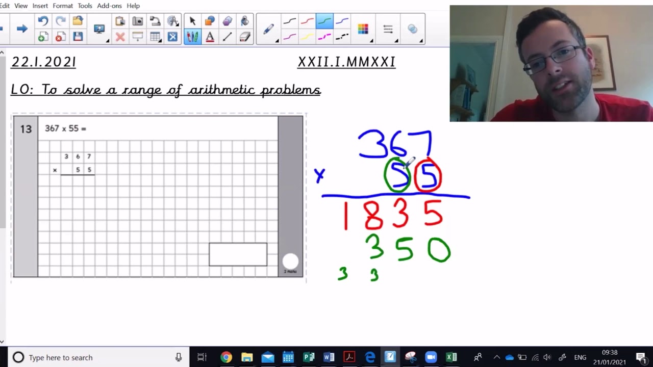Range Problem Solving LO: To solve a range of arithmetic problems - YouTube
