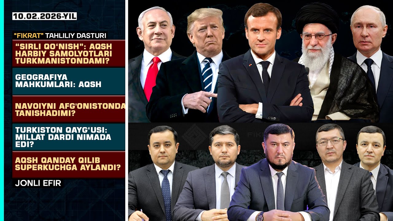 🔴Geografiya mahkumlari: AQSH #fikratuz #tahlil