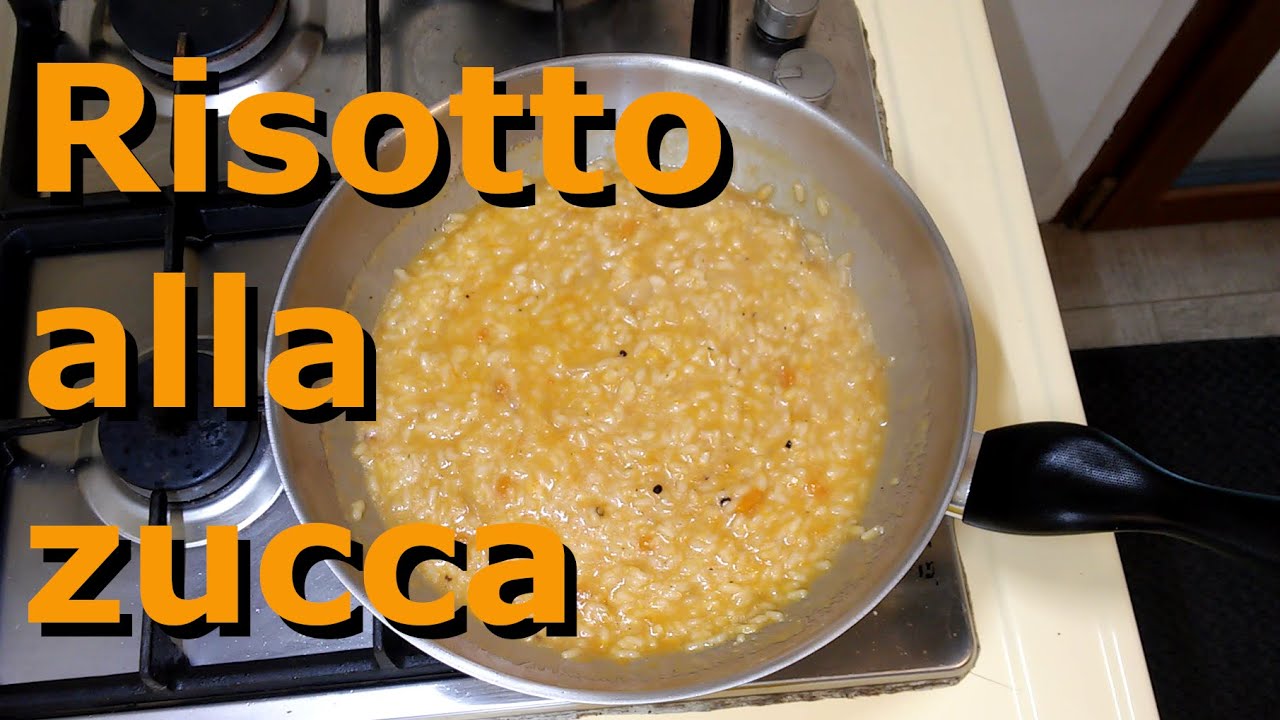 Risotto alla zucca in Padella YouTube