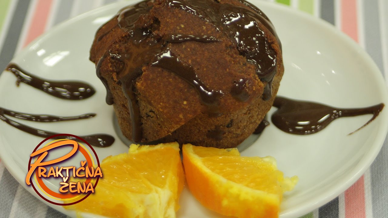 Praktična žena - Zdravi mafini od čokolade i pomorandže