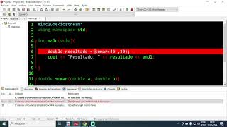 Vídeo 26 - C++ protótipos