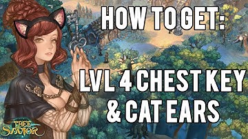 Tree of Savior | How To Get Level 4 Treasure Chest Key And Cat Ears Guide