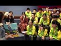 Chinese delegates and students visit Mesa Elementary school in West Covina.