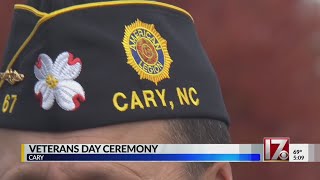 Large crowd shows up to honor veterans in Cary