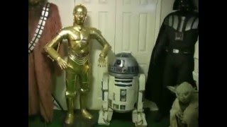 Doug&#39;s basement (Life sized Star Wars figures)