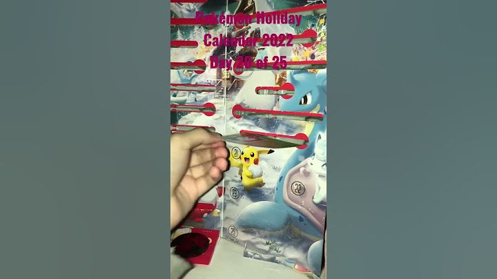 Pokémon Holiday Calendar 2022 Day 20 of 25 | #tcg #pokemoncards #holidayseason #holographic