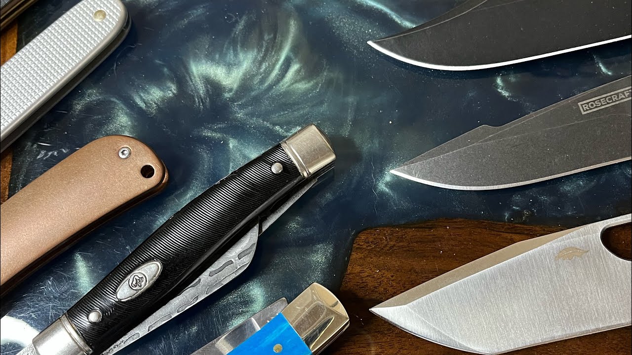 5 EDC Knives Under £75. Response to paddyspotatopeelers2154 YouTube