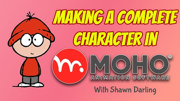 Making a simple Boy complete character in Moho Part 1