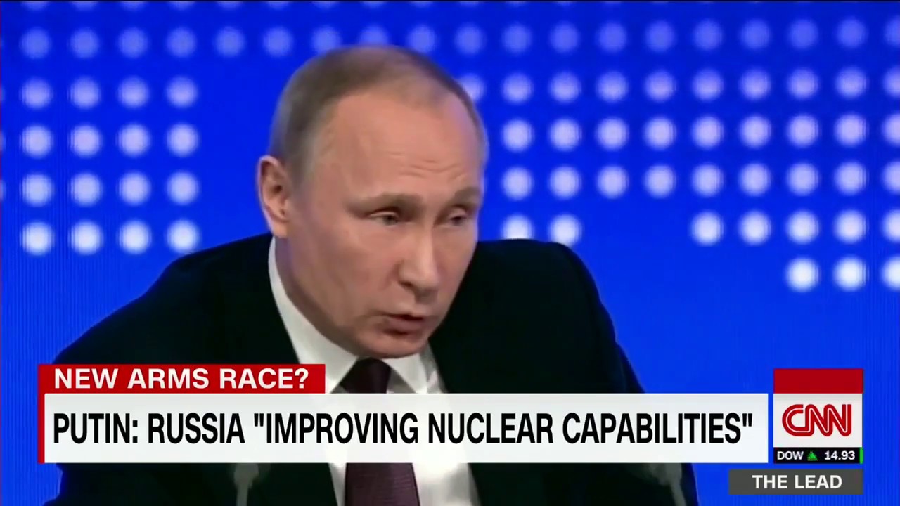 Владимир Путин и Дональд Трамп Nuclear Arm Race» 2016