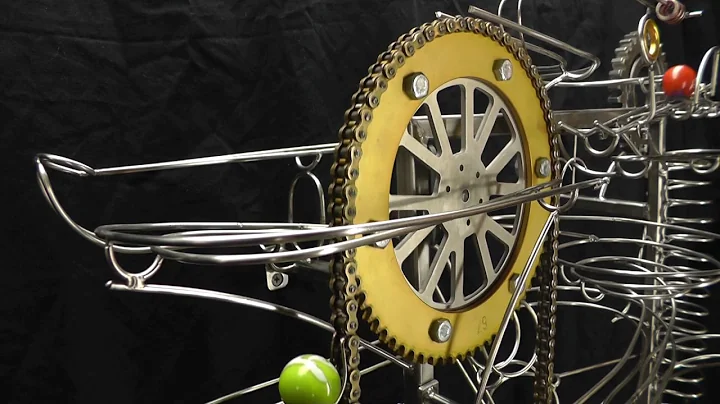 "High Gear" Rolling Ball Sculpture