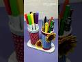 Como fazer PORTA LÁPIS com rolinhos de papel - DIY EVA #arteemeva #portalapis #artesanato #diycrafts