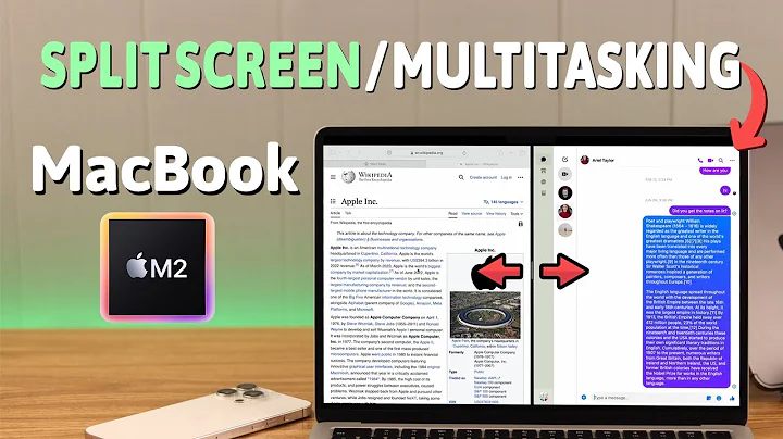 macOS Sonoma: How To Use Split View on Mac M2