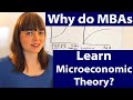 Why do MBAs Learn Microeconomic Theory? (Part I)