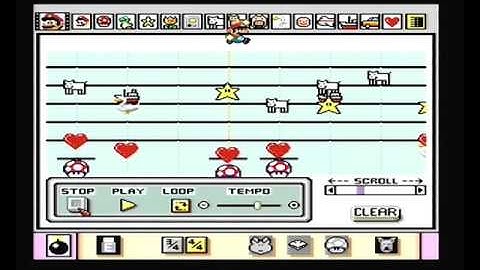 Captain N The Game Master: Mega Move in Mario Paint