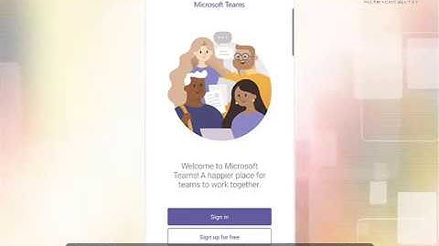 How to set up Teams and Class Notebook for school on phone.