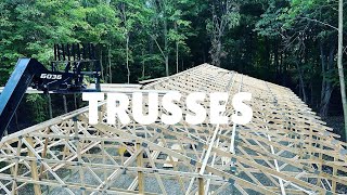 Building a 60x80 Pole Barn: Wood Stages Update 👌