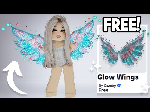 GET THESE *FREE* GLOW WINGS UGC BEFORE THE"RE GONE! Roblox Limited