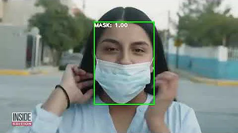 Face mask detection using Yolov3