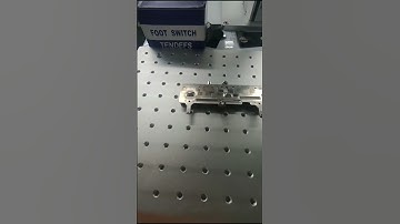 Fly laser 50w fiber laser marking machine laser engraver qr code in the stainless steel | fly laser